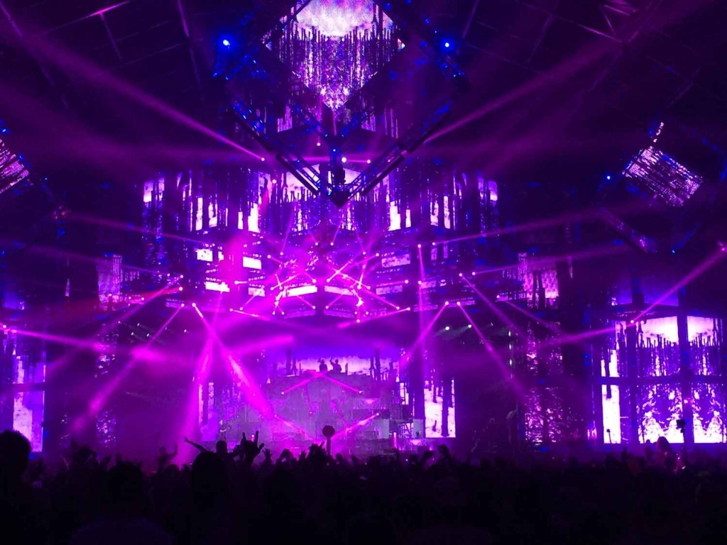 Chainsmokers' at Coachella 2016, with LED Panels provided by Matrix Visual