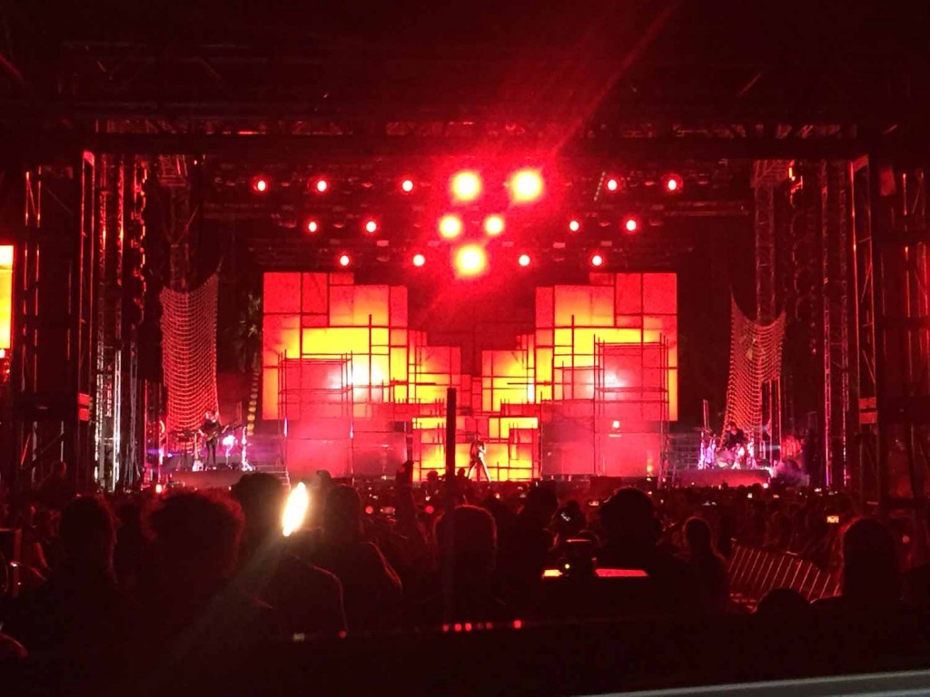 Halsey at Coachella 2016, with LED Panels provided by Matrix Visual