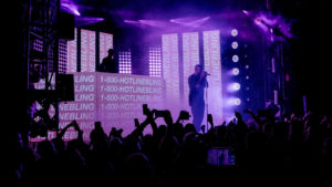 Drake Performing with LED Panels