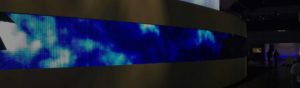 Curved LED Banner Dark
