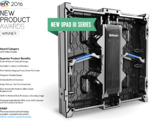 WFX Unilumin UPAD III Award Winner