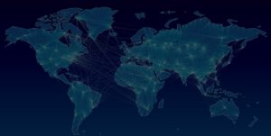 World Map Connectivity