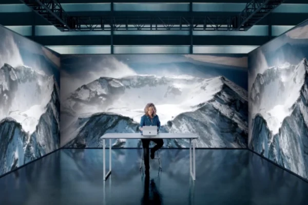 LED Display for Microsoft Image Duplicate image of LED walls for Microsoft Surface TV Commercial