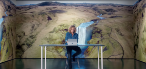 Microsoft TV Commercial (Close-up)