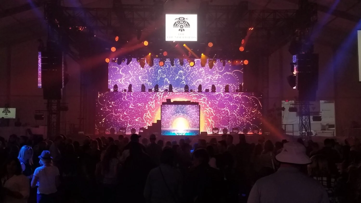 Image of LED Display on the mainstage at Bird's Nest