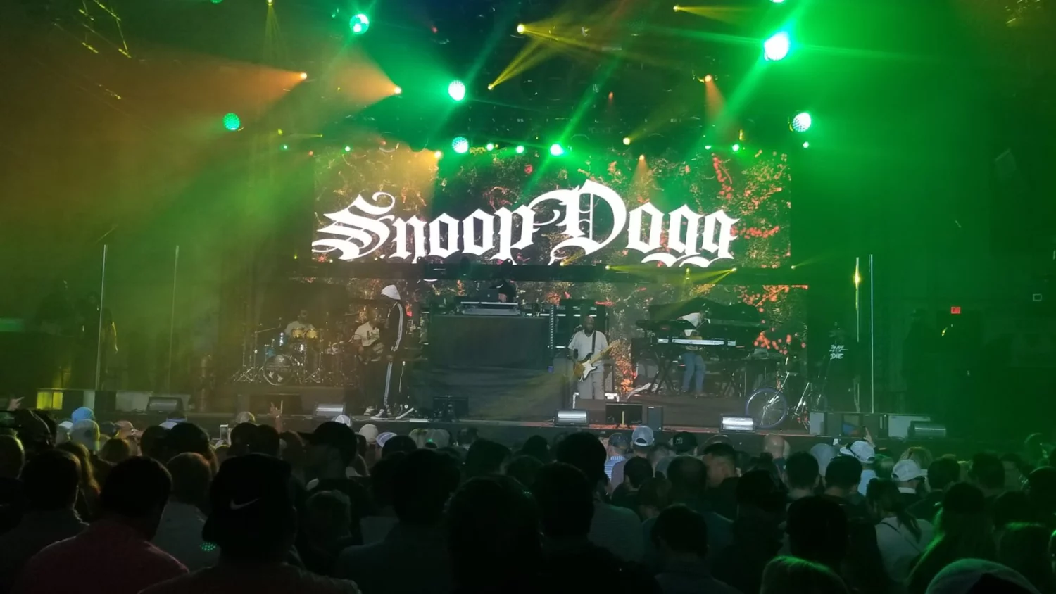 Image of LED display at Snoop Dogg Performance
