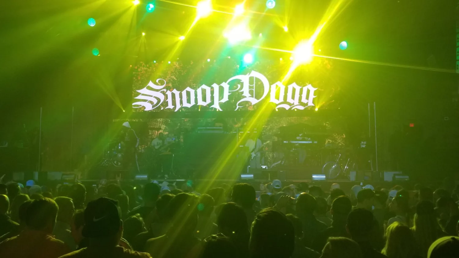 Image of LED display at Snoop Dogg Performance