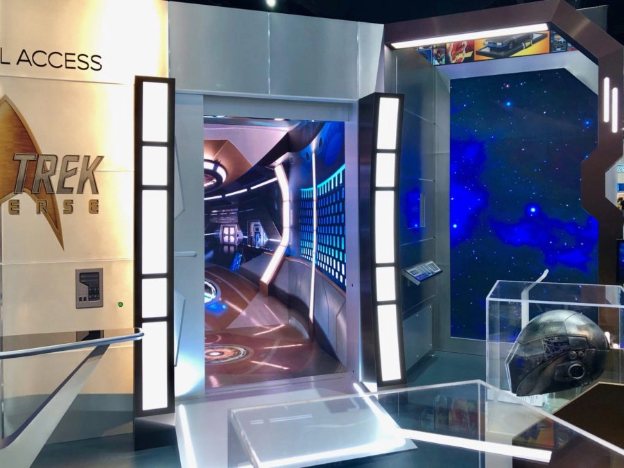 Image of LED Display for Star Trek at Comic Con 2019
