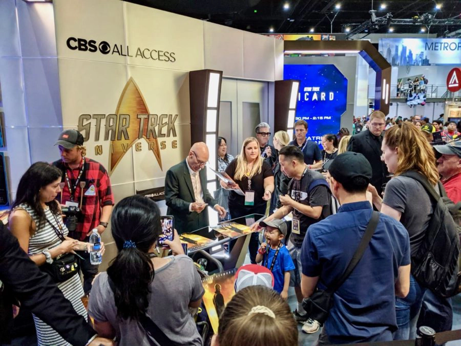 Image of LED Display for Star Trek at Comic Con 2019