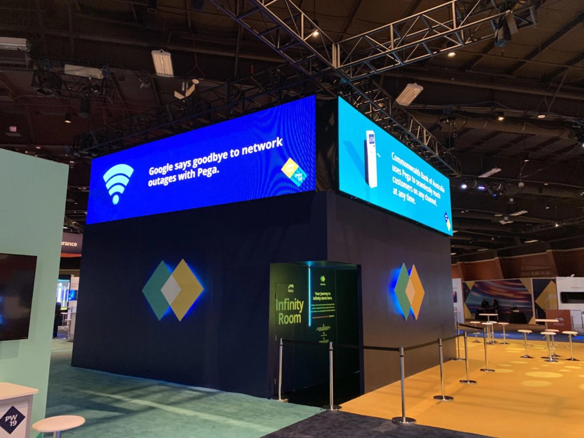 Image of LED display at Pegaworld 2019