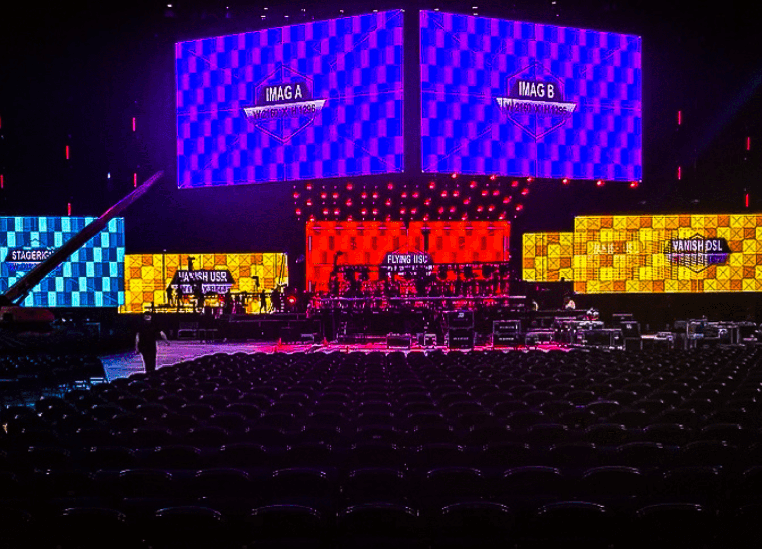 Image of LED stage at Essence Festival of Culture 2023