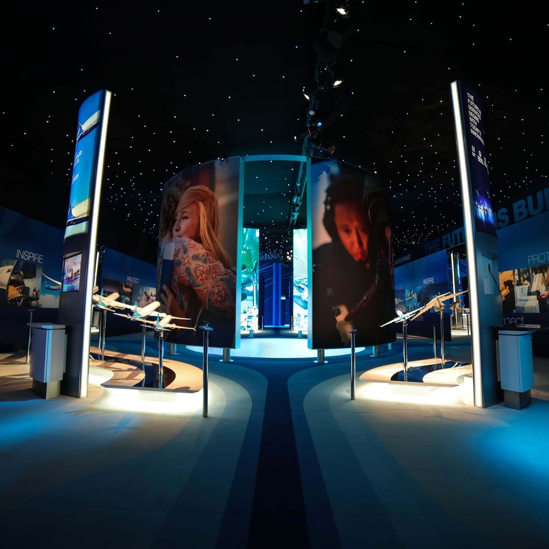 Image of Boeing's LED Display