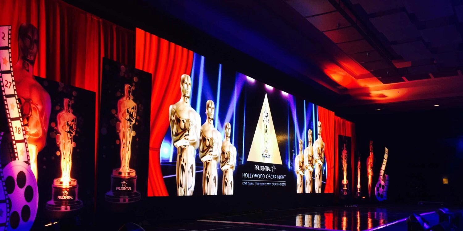 Image of LED Panel display at the Oscars