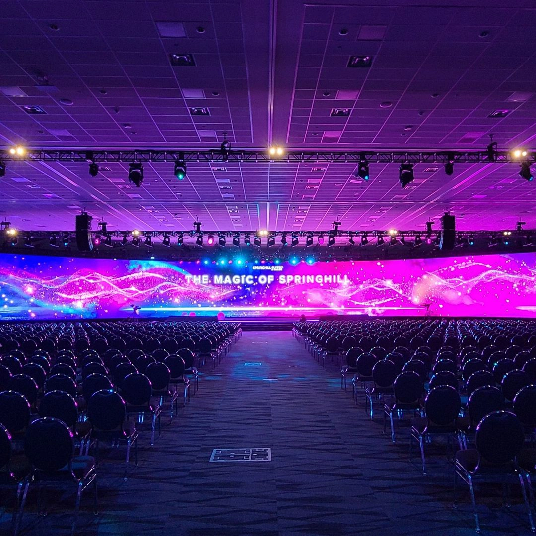 Image of LED Display at Marriott General Managers Conference