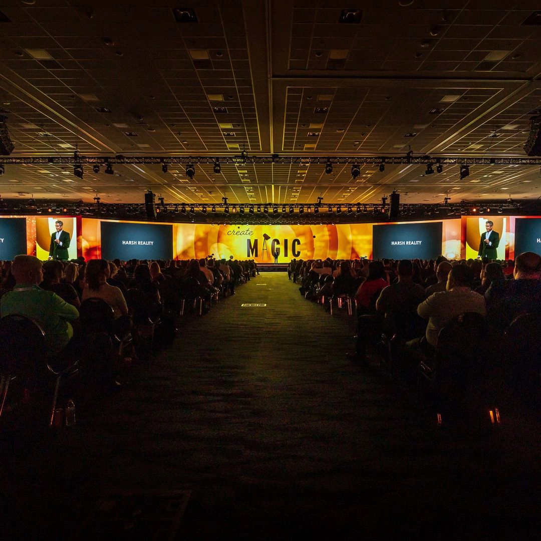 Image of LED Display at Marriott General Managers Conference