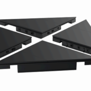 ROE Black Marble Floor Triangle - 4.7mm