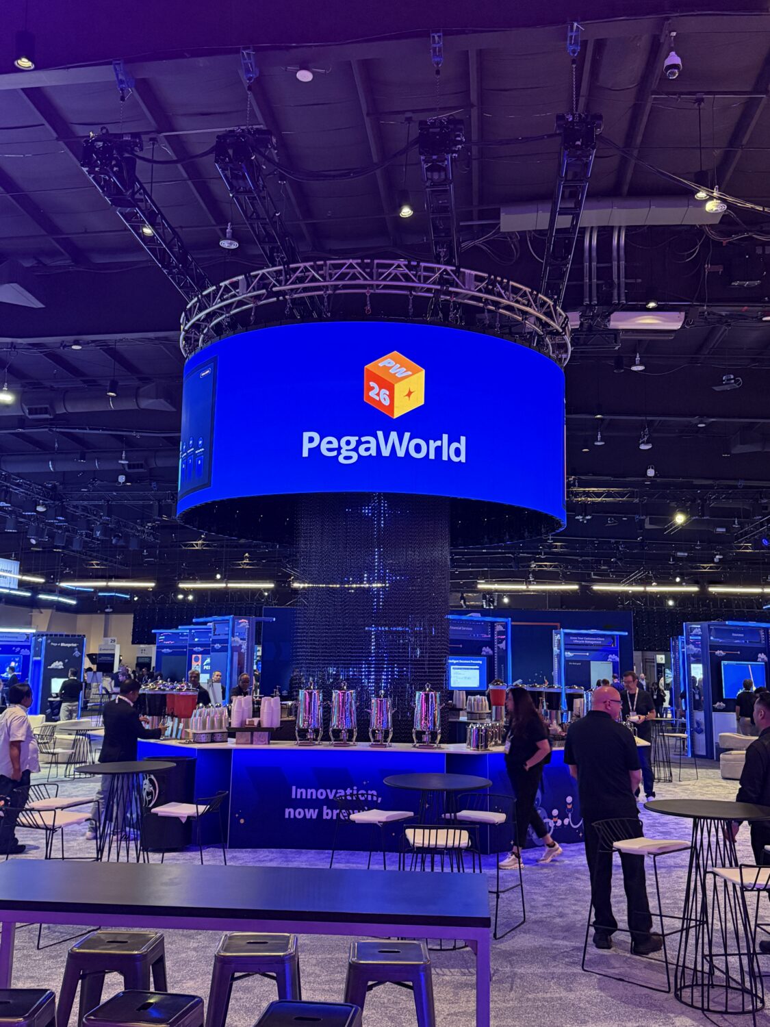 curved led display at pegaworld 2026