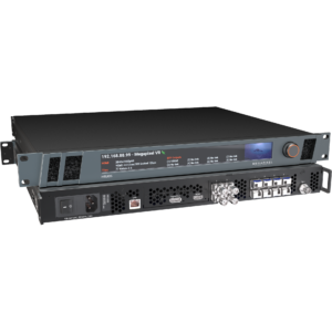front and back of the Megapixel HELIOS 8K LED Processing Platform