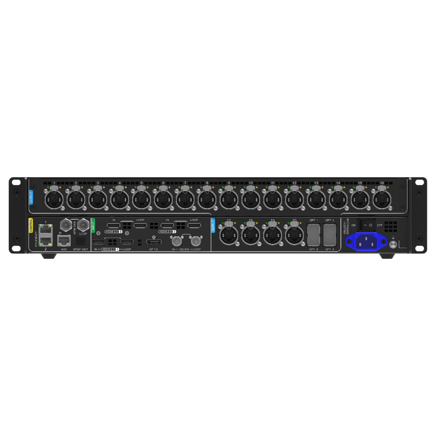 back of NovaStar MX40 Pro