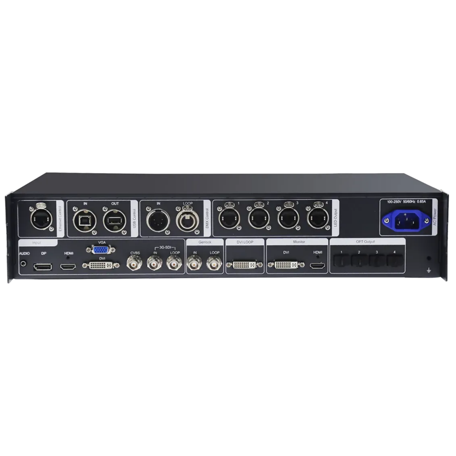 back of NovaStar NovaPro HD LED Display Controller