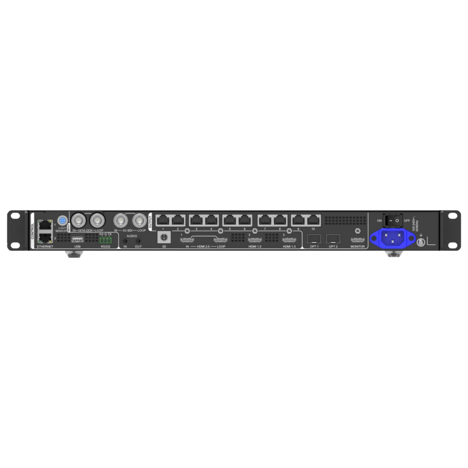 back of NovaStar VX1000 Pro All-in-One Controller