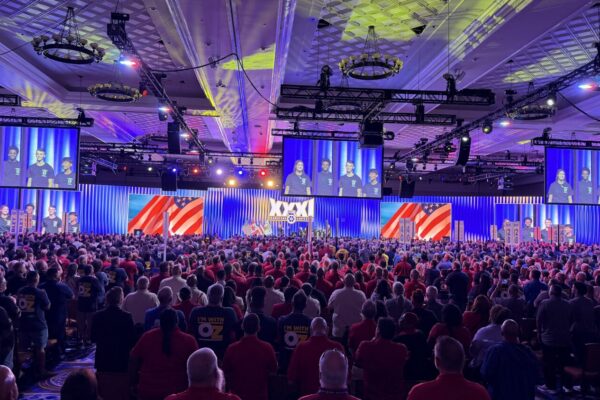 LED display solution with crowd at the International Brotherhood of Teamsters Convention 2026