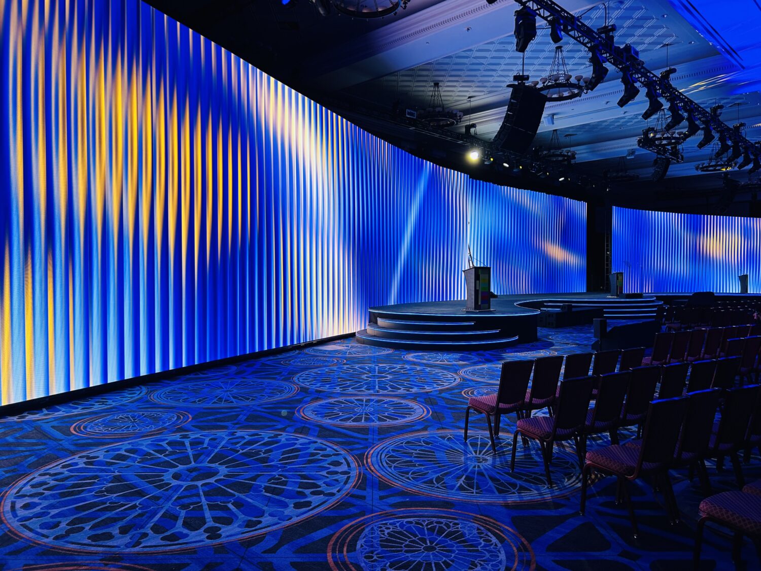 LED display solution from left at the International Brotherhood of Teamsters Convention 2026