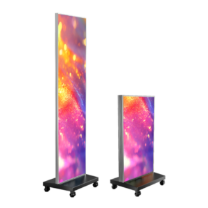 front of Trulux X-Poster Ultra Series P1.8